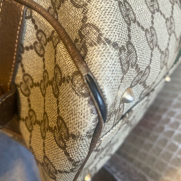 Authentic Vintage Gucci Boston Bag - Picture 9 of 12